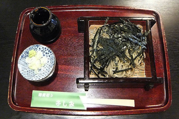 「ざるそば(大盛)」@手打そば ふしみの写真