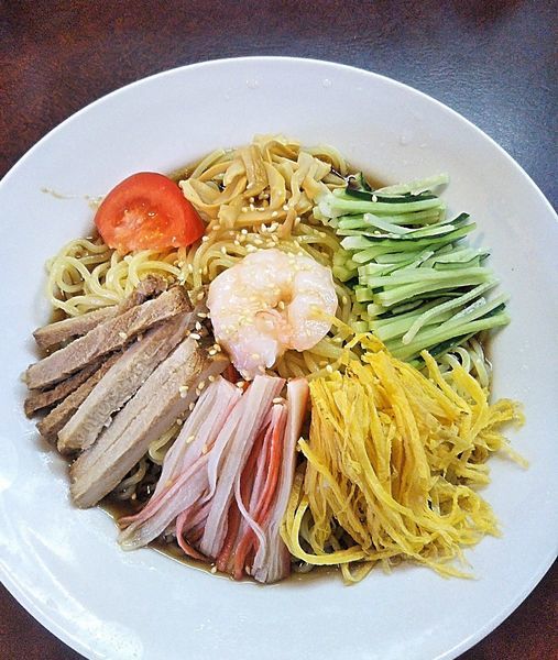 「冷やし中華 870円」@中華料理 達巳の写真