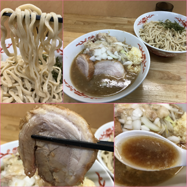 「つけ麺¥850（ニンニク増し・アブラ）」@ラーメン 登良治郎の写真