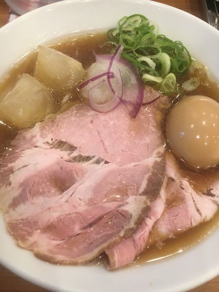 「【限定】冷やし煮干しそば（醤油）¥850」@中華そば ココカラサキゑの写真