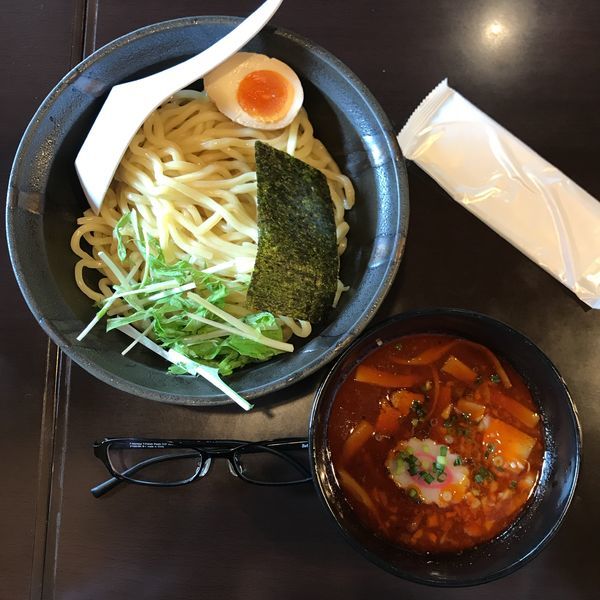 「特製辛つけ麺」@石神井公園 中華 大勝軒の写真