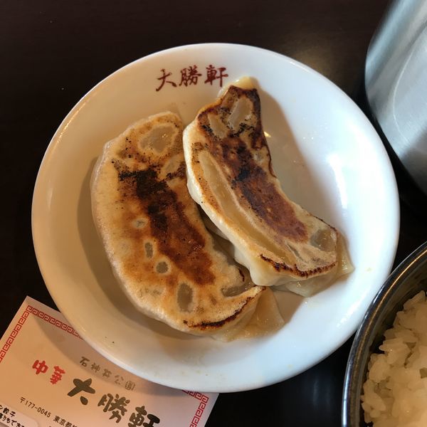「アントン餃子(セット)」@石神井公園 中華 大勝軒の写真