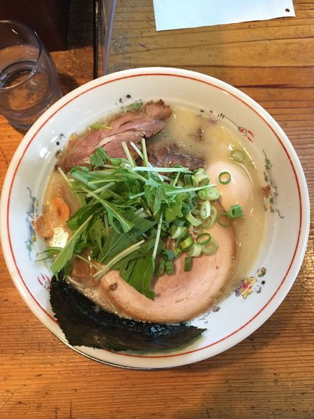 「鶏塩、一楽のせ」@中華そば 一楽の写真