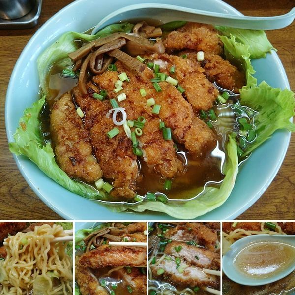 「カツラーメン　950円」@中華料理 ハルピンの写真