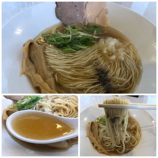 「煮干しそば 750円」@noodle kitchen KYOの写真