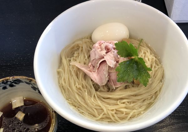 「煮干水のつけ麺＋味玉（￥900＋￥100）」@53'sNoodleの写真