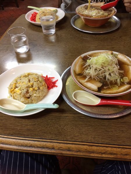 「特製ラーメン&チャーハン」@正竜亭の写真