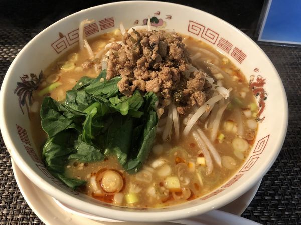 「担々麺　￥８００」@山忠の写真