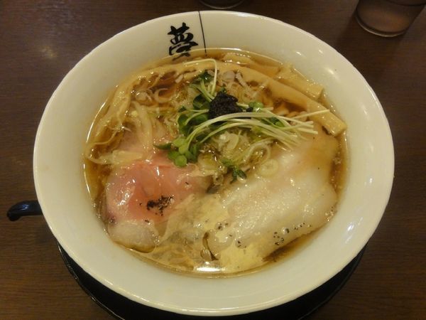 「トリュフ香る醤油」@彩色ラーメン きんせい総本家夢風の写真