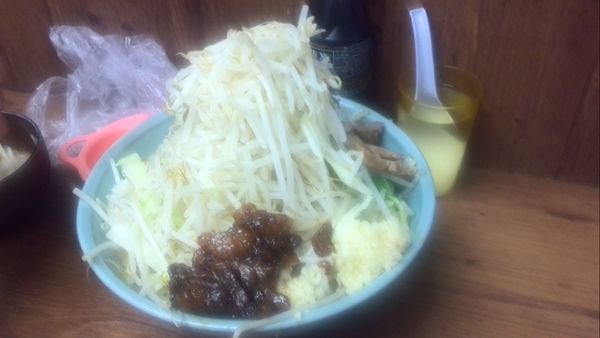 「大ラーメン800円」@ラーメン二郎 池袋東口店の写真