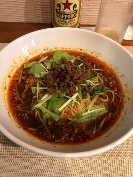 「黒醋サンラー麺 850円」@中華ダイニング ワクス WOK2の写真