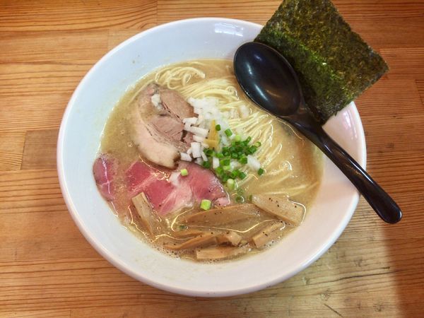 「鶏煮干らーめん 濃厚 中盛」@麺屋 祐 TASUKUの写真