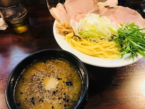 「白鷹つけ麺（魚介・塩）」@鷹神の写真