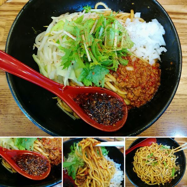 「辛まぜそば(期間・数量限定)  800円」@麺処 花田 上野店の写真