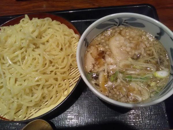 「肉つけ麺大盛り680円」@伝丸 野田店の写真