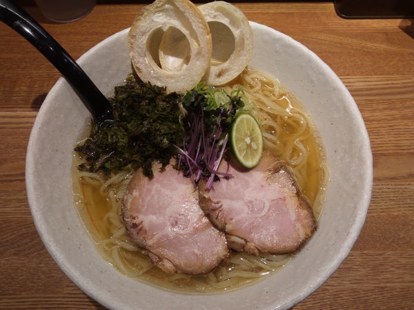 「淡麗冷や塩煮干し【限定】」@らーめん専門 和心 武庫之荘店の写真