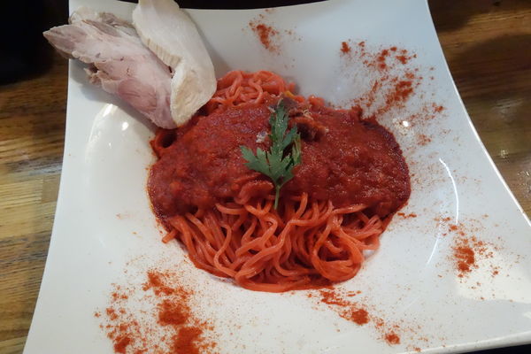 「【限定】冷製情熱アラビアータ」@麺庵 小島流の写真