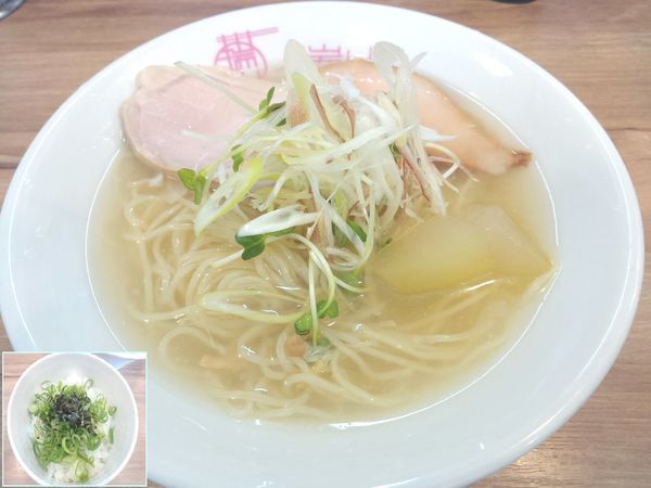 「【限定】真鯛出汁の冷やしらあめん ￥850」@はつがい商店の写真