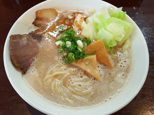 「豚骨らーめん ￥750」@らーめん 五ノ神精肉店 煮干し編の写真