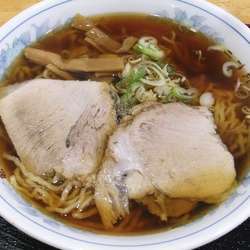 酒田のラーメン（650円）