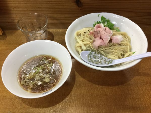 「【限定】昆布醤油つけ麺(¥900)」@らーめん 波の花の写真
