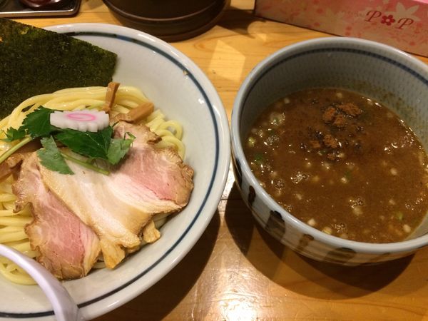 「濃厚魚介つけ麺850円」@蕾 煮干 分家の写真
