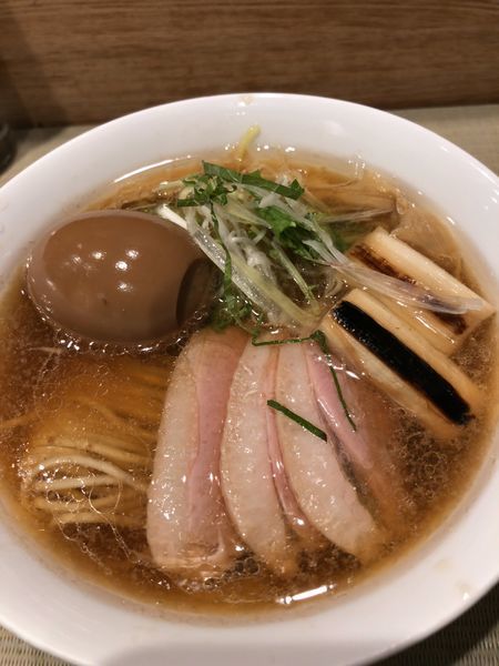 「鴨らぁ麺 ¥780＋煮卵 ¥100」@らーめん 鴨to葱の写真