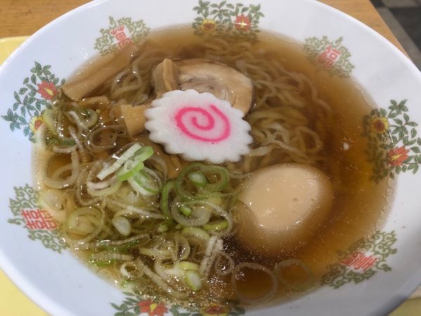 「佐野ラーメン味玉」@東北自動車道 佐野SA 上りスナックコーナーの写真