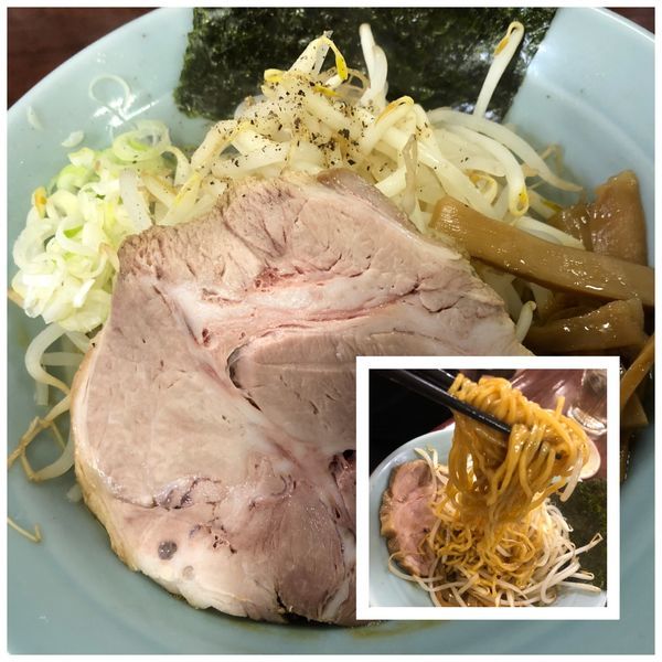 「油そば 600円  ＋ ビール その他おつまみ」@ガットコ食堂 大の写真