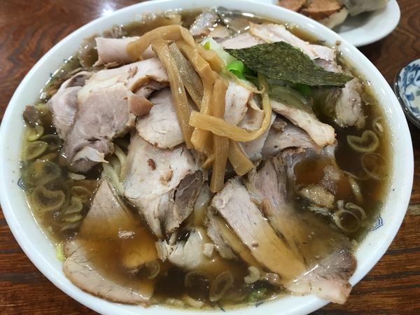 「チャーシューメン大盛 970円」@ラーメン やひこの写真