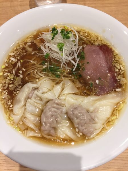 「中華そば ワンタン3コ」@中華そば 龍の眼 Produced by 創作麺工房 鳴龍の写真