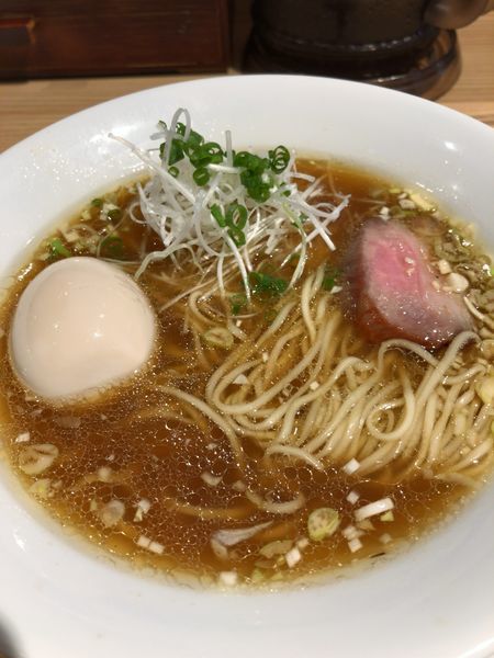 「中華そば ¥750＋＊味玉 ¥100」@中華そば 龍の眼 Produced by 創作麺工房 鳴龍の写真