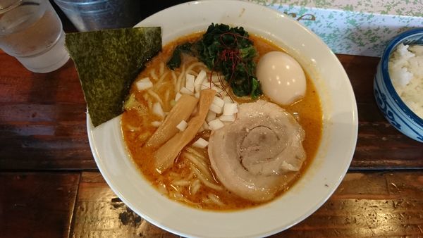 「味玉龍神らーめん(ねりごま)」@麺屋 龍神の写真