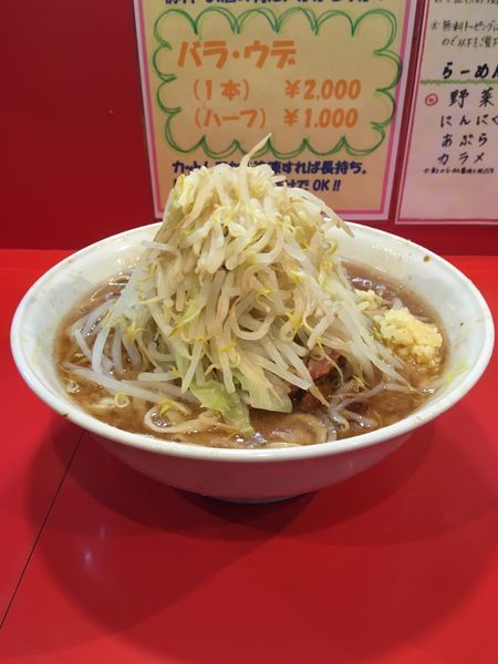 「らーめん 野菜、にんにく ちょい増し」@麺屋 桐龍の写真