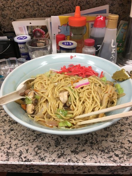 「汁なしちゃんぽん 大盛り」@ばってん亭の写真