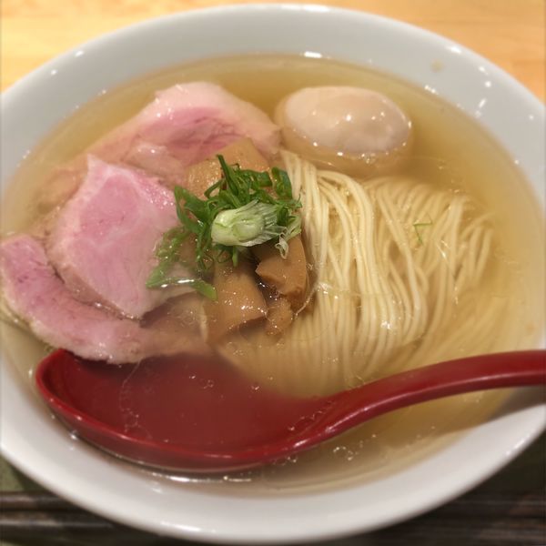 「味玉中華そば（塩）」@いしかわやの写真