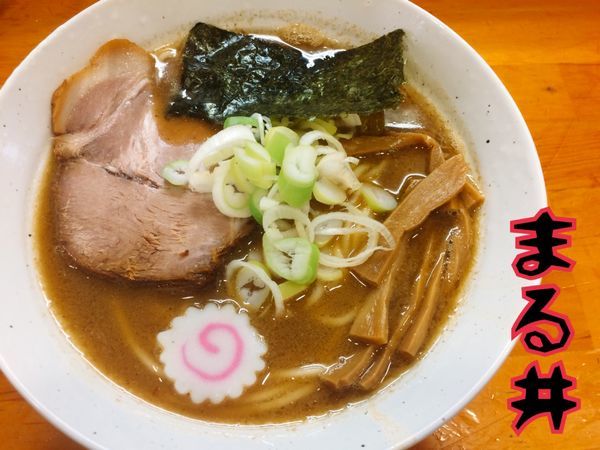 「らーめん￥750」@自家製中華そば 麺 まる井の写真