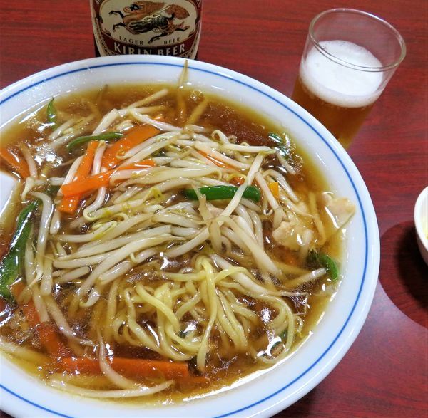 「もやしそば（700円）」@生駒軒 水天宮の写真