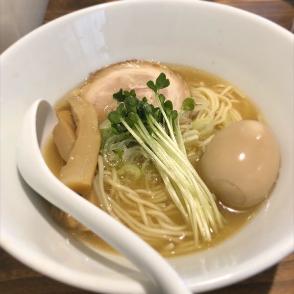 「味玉煮干しそば」@煮干しそば 虎空の写真