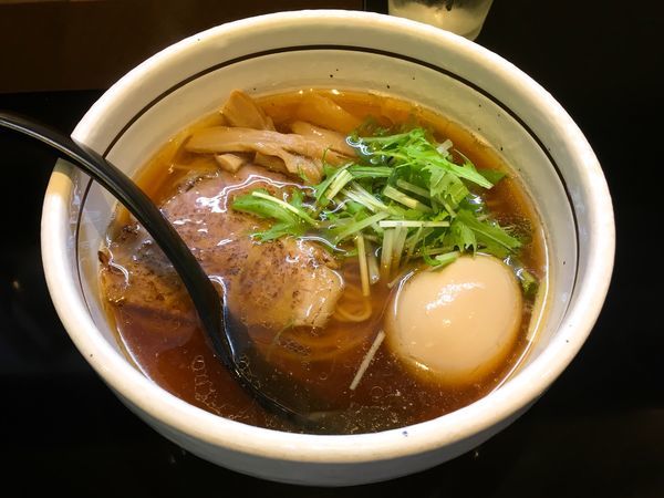 「味玉醤油らぁめん」@麺屋 焔の写真