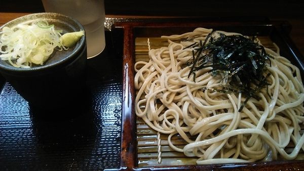 「ざるそば 380円」@車やの写真