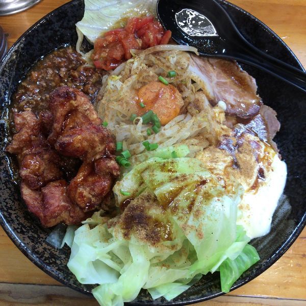 「二代目蝦夷流ませそば 1040円」@味勝負 二代目 蝦夷の写真