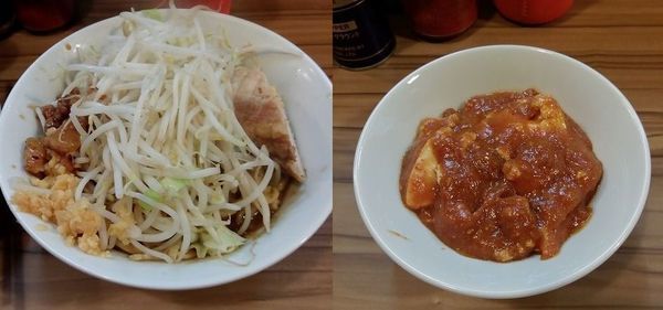 「フュージョン  麻婆別盛り」@火の豚 南越谷駅前店の写真