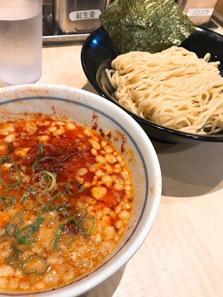「麻辣坦々つけ麺」@替玉千里眼 志木店の写真