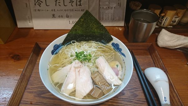 「鳥そば白  950円」@猪一の写真