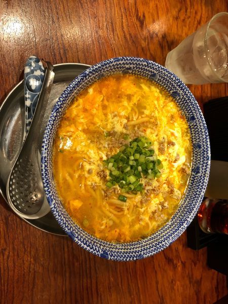 「たまタンタン麺」@麺屋 ゆや軒の写真