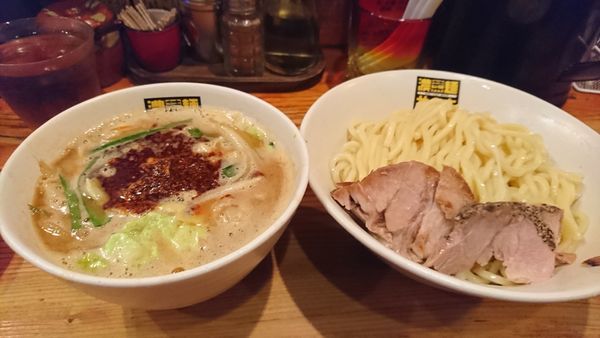 「辛辛濃菜つけ麺 ￥920」@濃菜麺 井の庄の写真