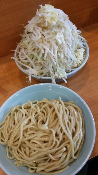 「シークワーサーつけ麺(限定)」@ラーメン二郎 八王子野猿街道店2の写真