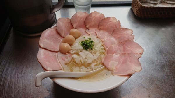 「濃厚 貝まみれ　肉マシ」@さんじの写真