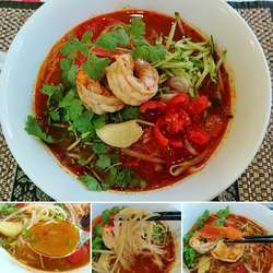 冷製トムヤムラーメン(限定)  900円